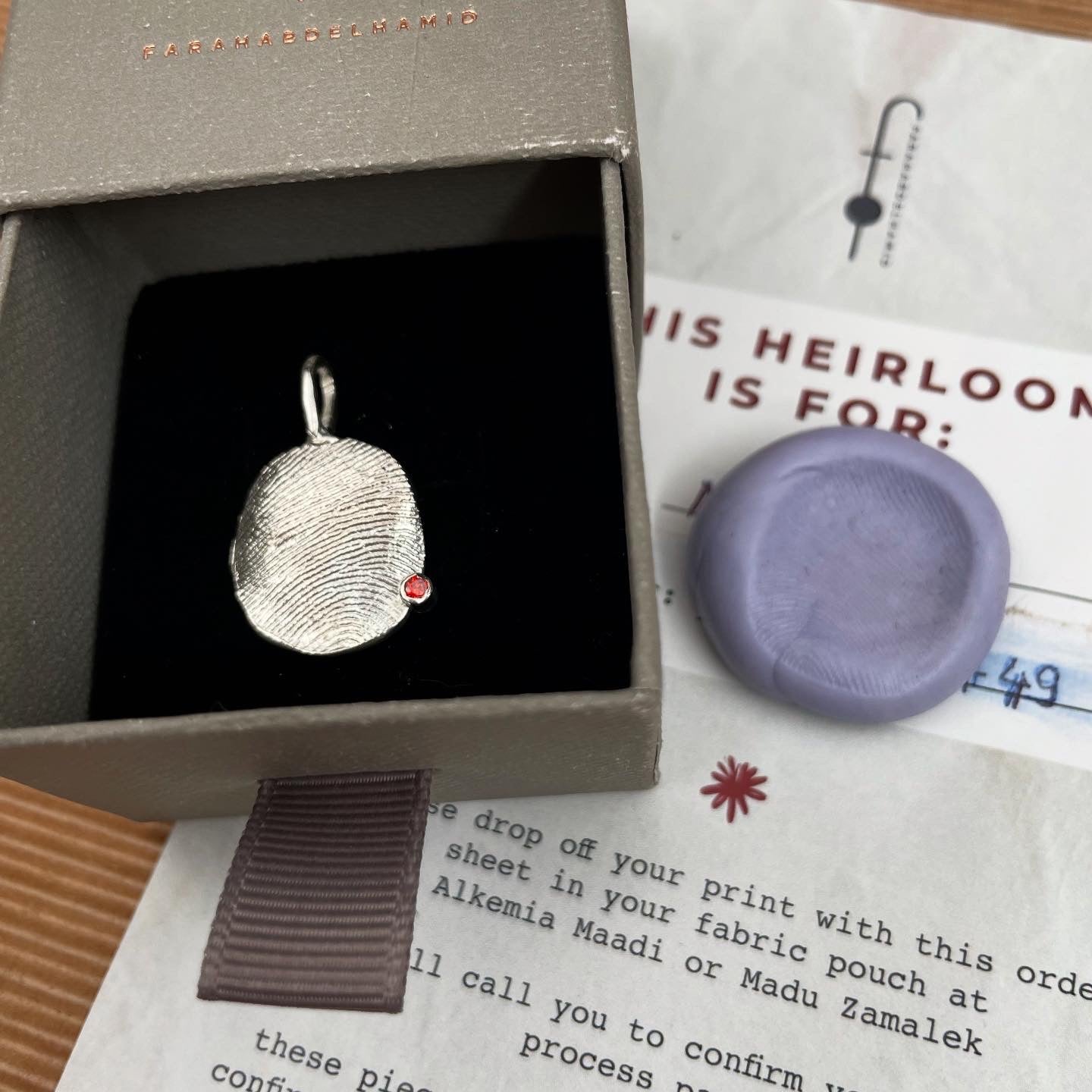 Heirloom Fingerprint Kit
