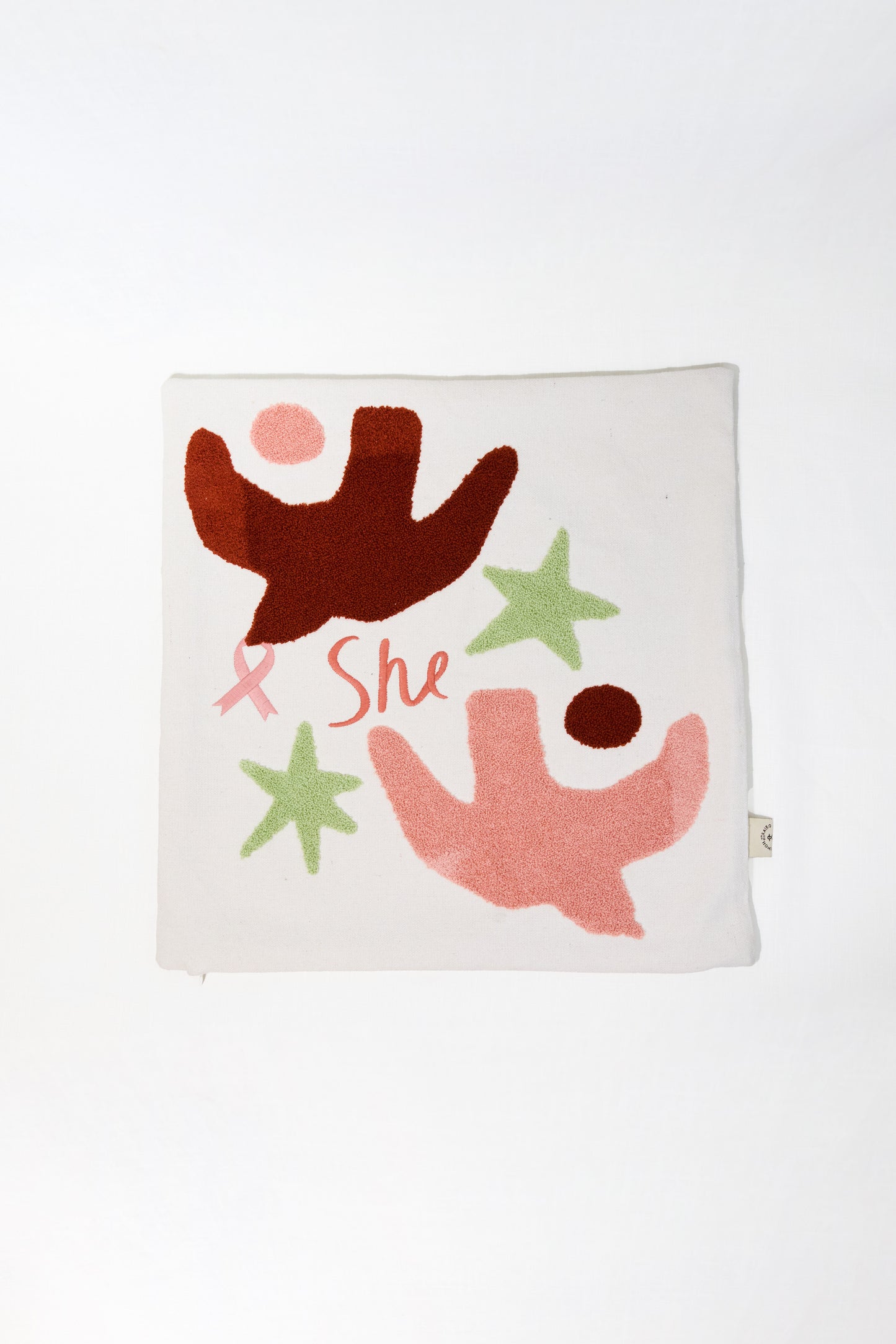 SHE Tufted Pillow