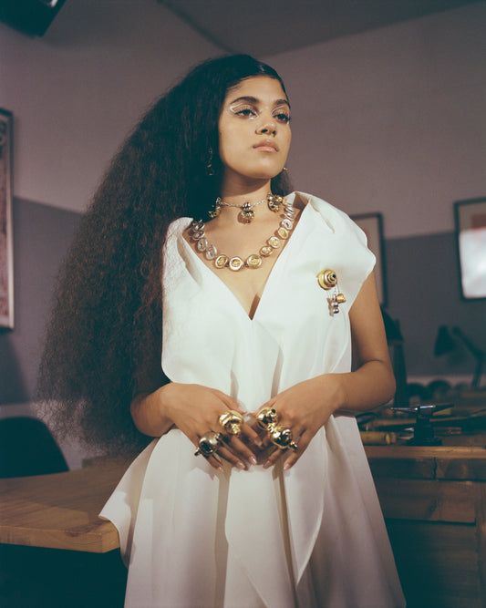 Squished Dome Necklace