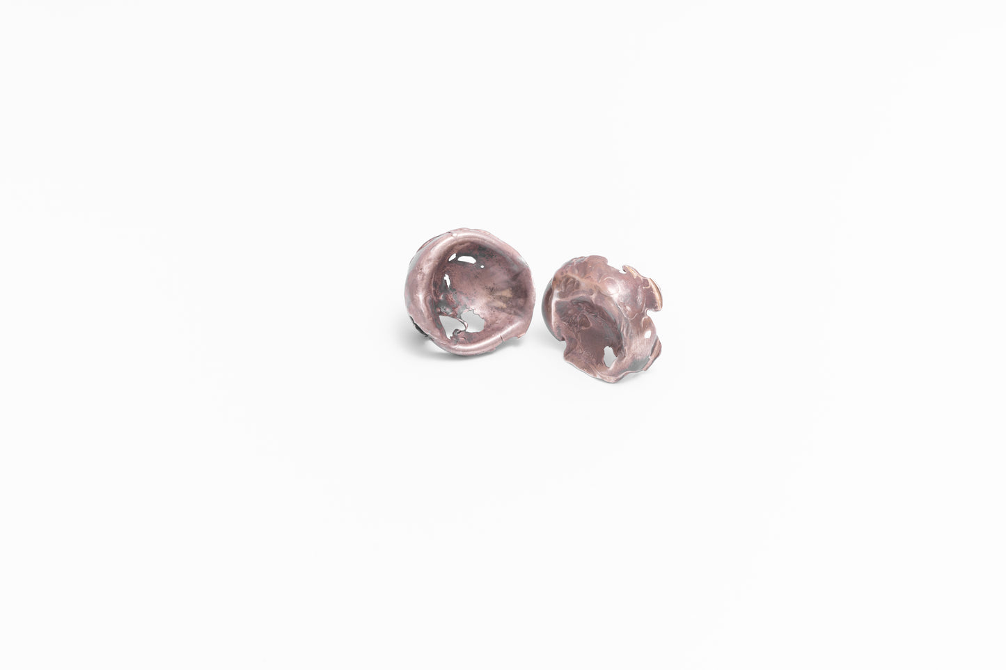 Squished Dome Stud Earring