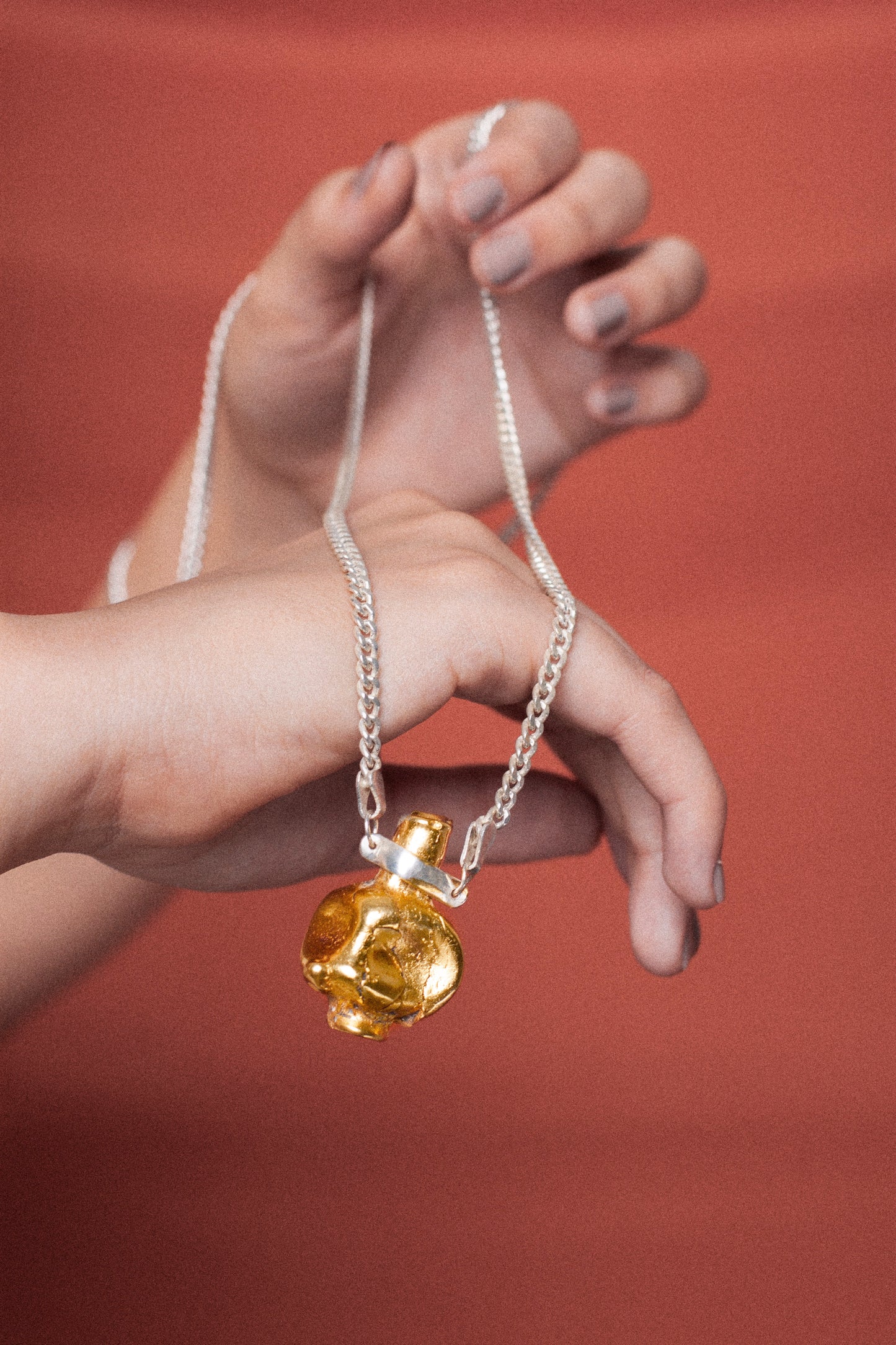 Bottle Pendant Squished Short