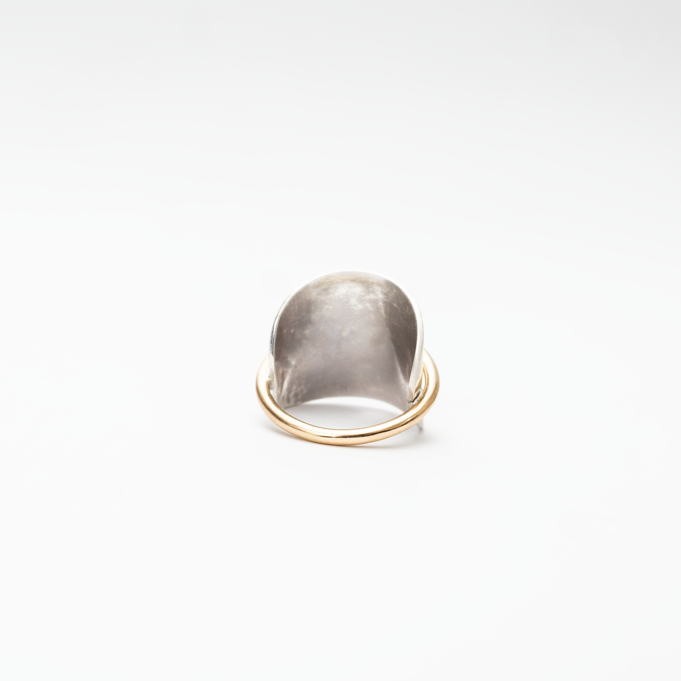 Half Moon Gold Ring