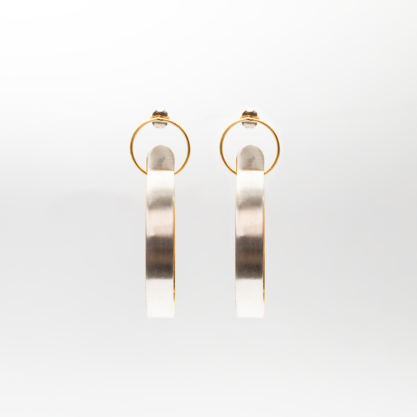 Tear Drop Contour Earring