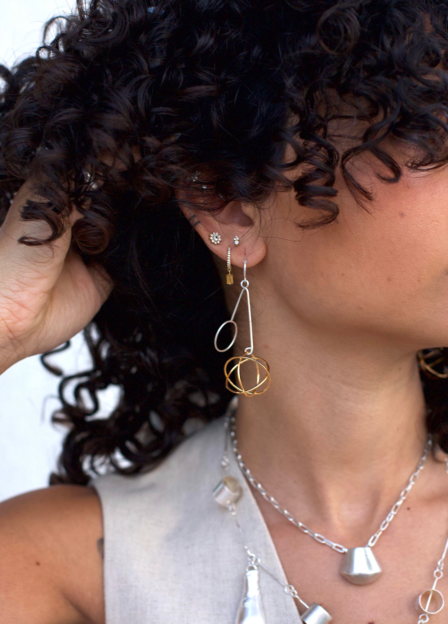 Orbit Swing Earrings